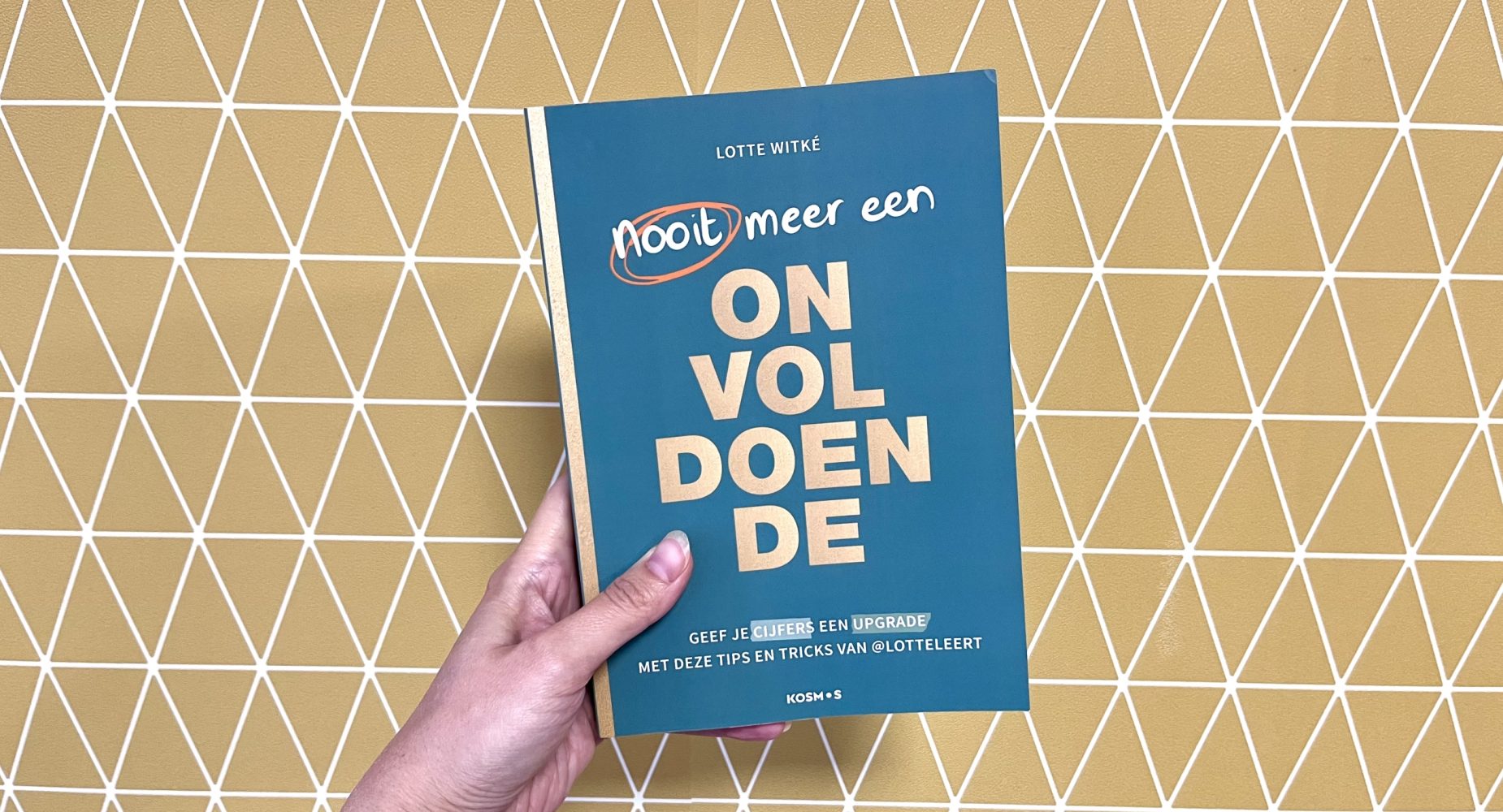 boekcover Nooit meer een onvoldoende