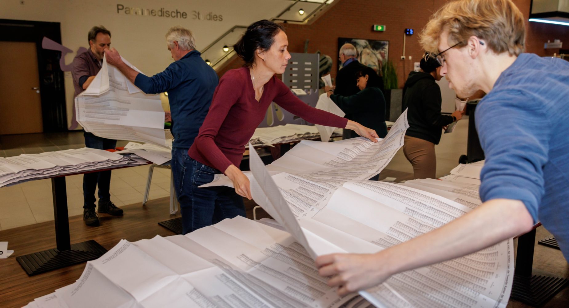 Stembureau HAN Nijmegen Verkiezingen 2023