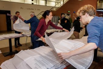 Stembureau HAN Nijmegen Verkiezingen 2023