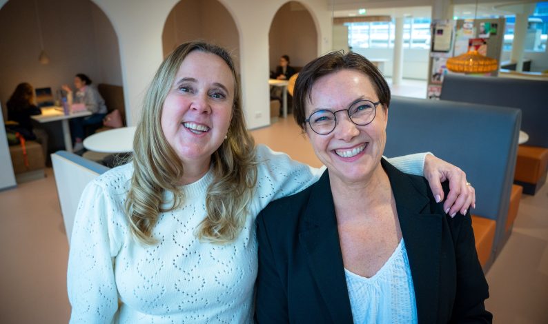 Angelique van Zuilen (foto, l.) en Christel Vissers