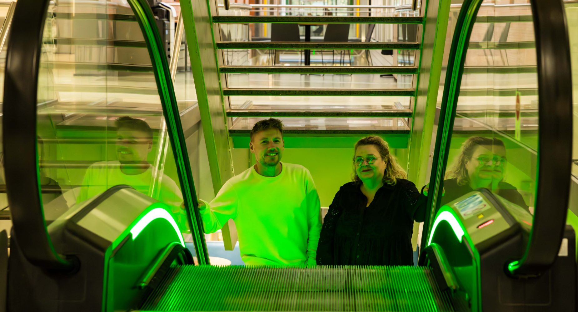 AI-experts van de HAN Jochem ten Böhmer en Lydia Doornebos